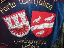 Wie sieht das Wappen von Lerbeck aus?